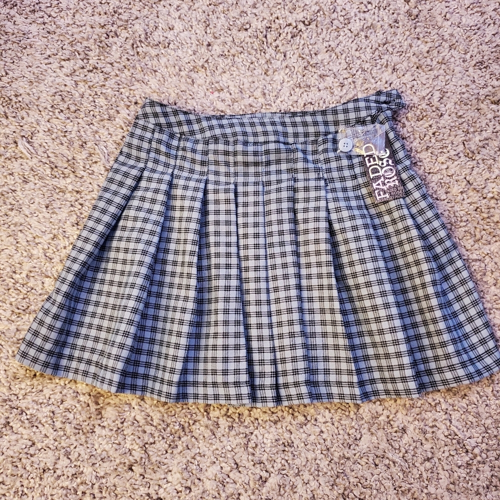Blue skirt